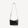 Bolso mensajero con solapa Le City para hombre, tamaño pequeño, en negro Bolso mensajero con solapa Le City para hombre, tamaño pequeño, en negro