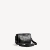 Bolso mensajero con solapa Le City para hombre, tamaño pequeño, en negro Bolso mensajero con solapa Le City para hombre, tamaño pequeño, en negro