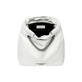 Bolso pequeño tipo tote Crush «Optic White» 742942210IU9001