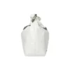 Bolso pequeño tipo tote Crush «Optic White» 742942210IU9001