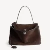 Bolso Rodeo grande en color espresso claro Bolso Rodeo grande en color espresso claro