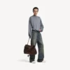 Bolso Rodeo grande en color espresso claro Bolso Rodeo grande en color espresso claro