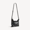 Bolso shopper para hombre con bolsa protectora y correa cruzada, mediano, en negro Bolso shopper para hombre con bolsa protectora y correa cruzada, mediano, en negro