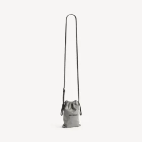 Bolso shopper para hombre con soporte para celular en gris Balenciaga