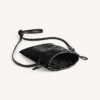 Bolso shopper para hombre con soporte para celular en negro Bolso shopper para hombre con soporte para celular en negro