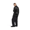 Bolso shopper para hombre con soporte para celular en negro Bolso shopper para hombre con soporte para celular en negro