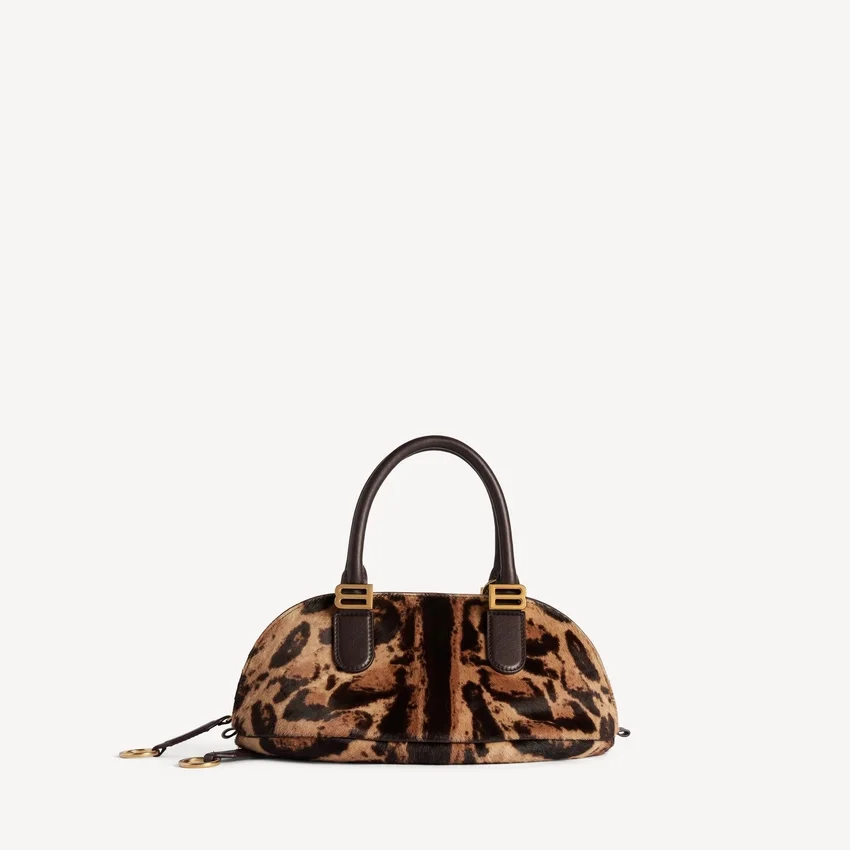 Bolso tipo boliche «Bolero» mini para mujer en color beige/moka Bolso tipo boliche «Bolero» mini para mujer en color beige/moka