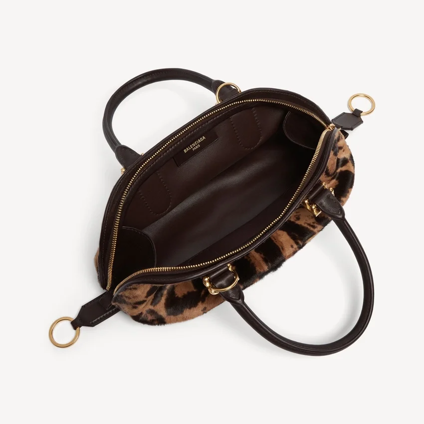 Bolso tipo boliche «Bolero» mini para mujer en color beige/moka Bolso tipo boliche «Bolero» mini para mujer en color beige/moka