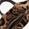 Bolso tipo boliche «Bolero» mini para mujer en color beige/moka Bolso tipo boliche «Bolero» mini para mujer en color beige/moka