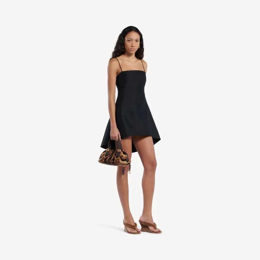 Bolso tipo boliche «Bolero» mini para mujer en color beige/moka Bolso tipo boliche «Bolero» mini para mujer en color beige/moka