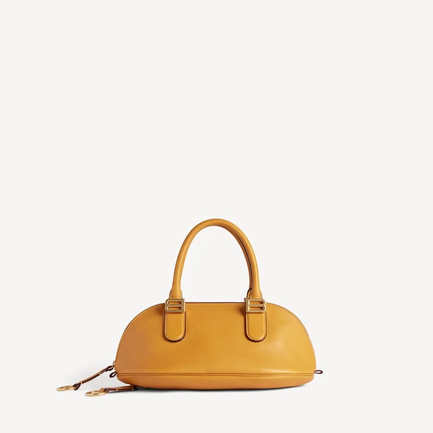 Bolso tipo boliche «Bolero» mini para mujer en color curry Bolso tipo boliche «Bolero» mini para mujer en color curry