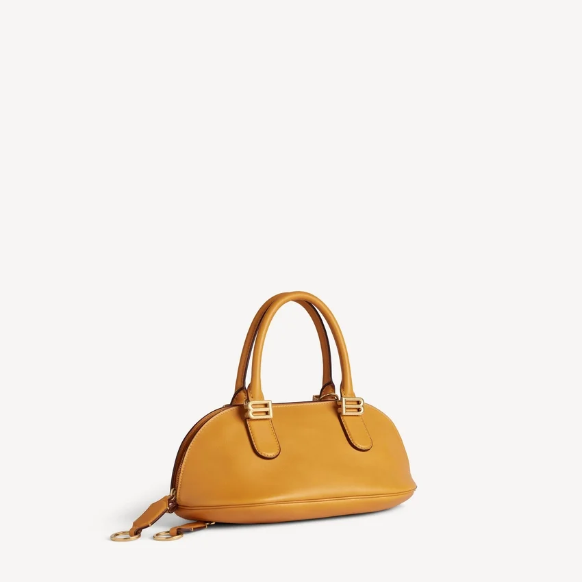 Bolso tipo boliche «Bolero» mini para mujer en color curry Bolso tipo boliche «Bolero» mini para mujer en color curry