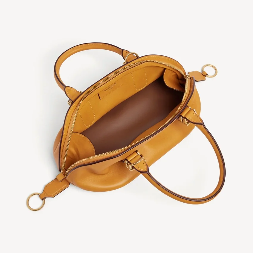 Bolso tipo boliche «Bolero» mini para mujer en color curry Bolso tipo boliche «Bolero» mini para mujer en color curry
