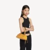 Bolso tipo boliche «Bolero» mini para mujer en color curry Bolso tipo boliche «Bolero» mini para mujer en color curry