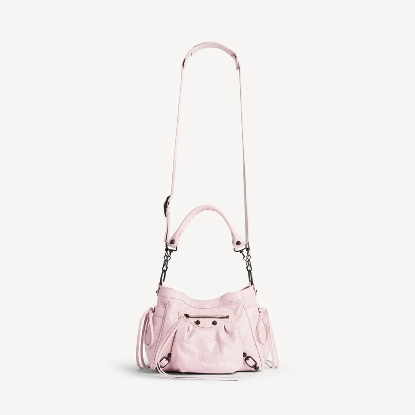 Bolso tipo cubo «Le City» para mujer, tamaño pequeño, en rosa pétalo Bolso tipo cubo «Le City» para mujer, tamaño pequeño, en rosa pétalo