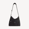 Bolso tipo hobo Explorer para hombre en negro Bolso tipo hobo Explorer para hombre en negro