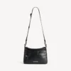 Bolso tipo mensajero Explorer de doble compartimento para hombre en negro