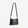 Bolso tipo mensajero Explorer de doble compartimento para hombre en negro