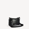 Bolso tipo mensajero Explorer de doble compartimento para hombre en negro