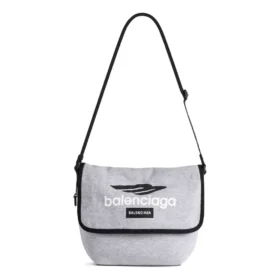 Bolso tipo mensajero Explorer pequeño «Gris Negro» 6202592AA8K1469