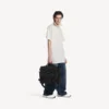 Bolso tipo mensajero militar para hombre en negro Bolso tipo mensajero militar para hombre en negro