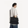 Bolso tipo mensajero militar para hombre en negro Bolso tipo mensajero militar para hombre en negro