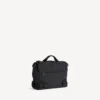 Bolso tipo mensajero militar para hombre, pequeño, en negro