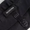Bolso tipo mensajero militar para hombre, pequeño, en negro