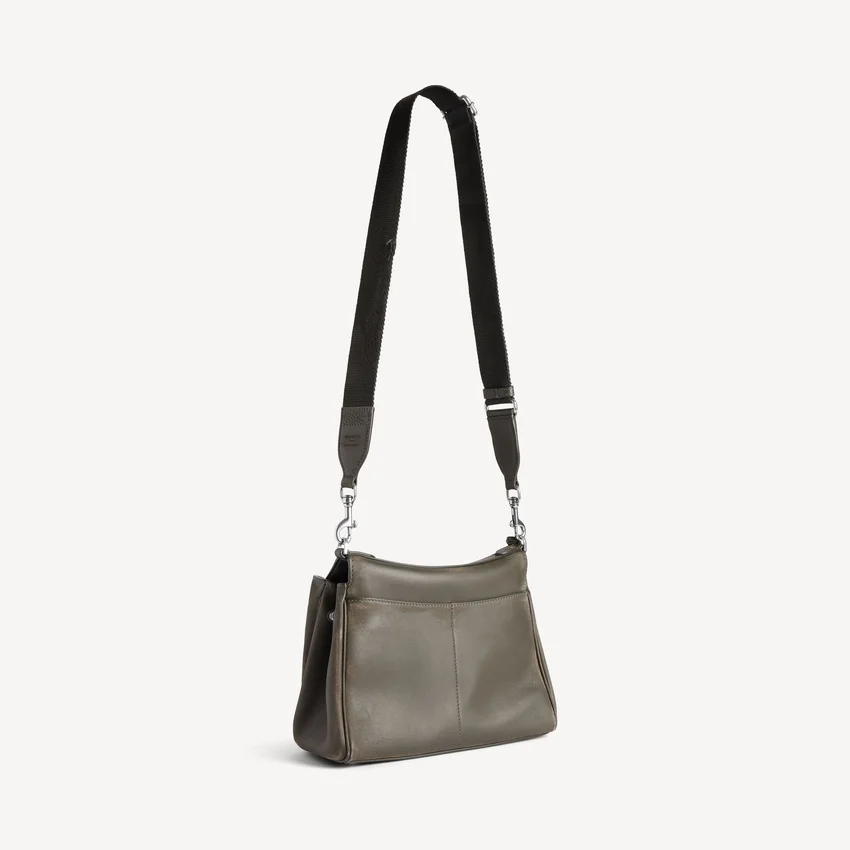 Bolso tipo mensajero Rodeo para hombre, tamaño pequeño, en color caqui