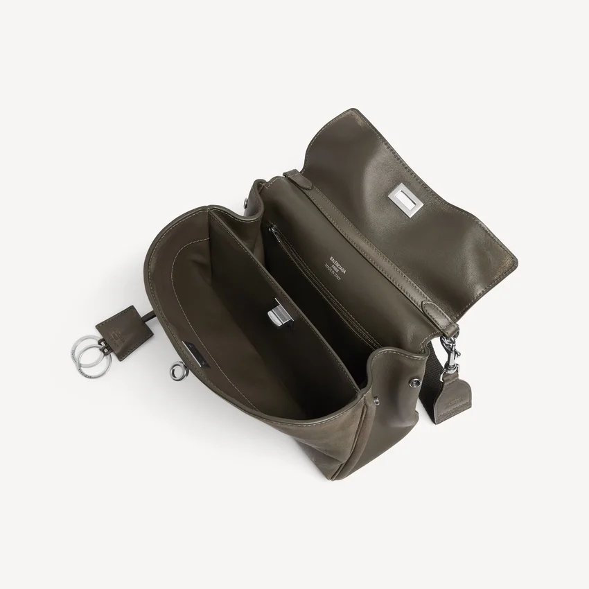 Bolso tipo mensajero Rodeo para hombre, tamaño pequeño, en color caqui