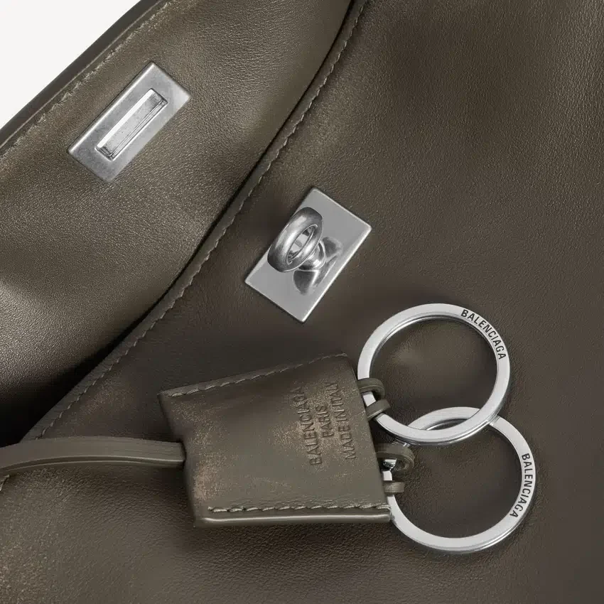 Bolso tipo mensajero Rodeo para hombre, tamaño pequeño, en color caqui
