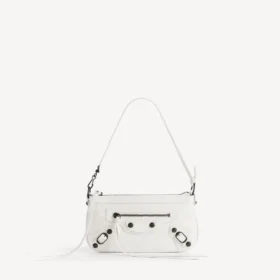 Bolso tipo riñonera para mujer «Le City» con correa en blanco óptico