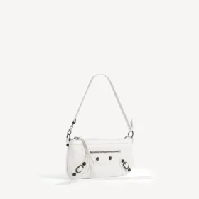 Bolso tipo riñonera para mujer «Le City» con correa en blanco óptico