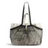 Bolso tipo tote mediano 24/7 «Beige Black» 7918092AA479960