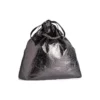 Bolso tipo tote mediano Crush metalizado «Gris» 7429412AATG1314