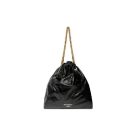 Bolso tipo tote mediano Crush «Negro» 742941210IT1000