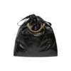 Bolso tipo tote mediano Crush «Negro» 742941210IT1000
