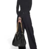 Bolso tipo tote mediano Crush «Negro» 742941210IT1000