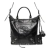 Bolso tipo tote mediano Le Cagole «Negro» 719067210KR1000