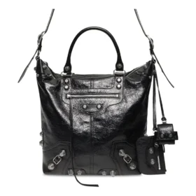 Bolso tipo tote mediano Le Cagole «Negro» 719067210KR1000