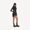 Bolso tipo tote para mujer «Le City» con soporte para celular, en negro Bolso tipo tote para mujer «Le City» con soporte para celular, en negro