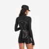 Bolso tipo tote para mujer «Le City» con soporte para celular, en negro Bolso tipo tote para mujer «Le City» con soporte para celular, en negro