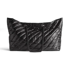 Bolso tote grande Crush para todo, acolchado «Negro» 7717182AAWW1000