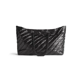 Bolso tote grande Crush para todo, acolchado «Negro» 7717182AAWW1000