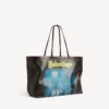 Bolso tote grande para mujer en negro/amarillo Bolso tote grande para mujer en negro/amarillo