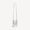 Bolso tote Le City para mujer con soporte para celular en color plateado Bolso tote Le City para mujer con soporte para celular en color plateado