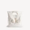 Bolso tote plegable Fragrance en blanco