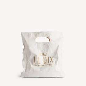 Bolso tote plegable Fragrance en blanco