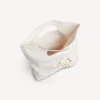 Bolso tote plegable Fragrance en blanco
