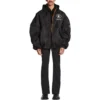 Bomber ligero con capucha Balenciaga x WFP «Negro» 752178TLO251000